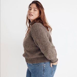 Brand New With Tags Madewell Loretto Mockneck Pullover Sweater 2X